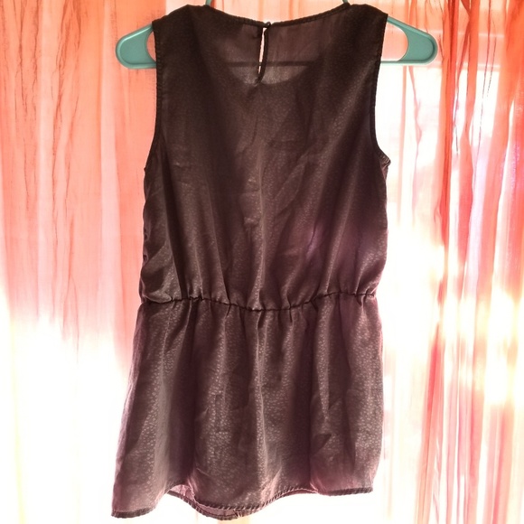 Gray Cinched Blouse - Picture 2 of 3